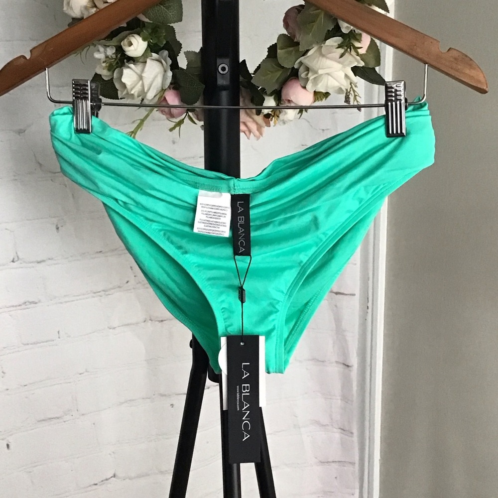 La Blanca Turquoise Bikini Bottom